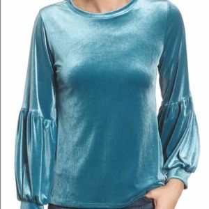 NWot velvet halogen top